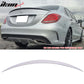 2015-2021 Mercedes Benz W205 4Door AMG Style Trunk Spoiler ABS
