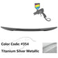 2007-2013 BMW E82 1 Series M4 Style Trunk Spoiler ABS