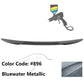 2007-2013 BMW E82 1 Series M4 Style Trunk Spoiler ABS
