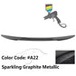 2007-2013 BMW E82 1 Series M4 Style Trunk Spoiler ABS