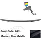 2007-2013 BMW E82 1 Series M4 Style Trunk Spoiler ABS