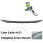 2007-2013 BMW E82 1 Series M4 Style Trunk Spoiler ABS