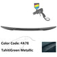 2007-2013 BMW E82 1 Series M4 Style Trunk Spoiler ABS