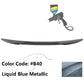 2007-2013 BMW E82 1 Series M4 Style Trunk Spoiler ABS