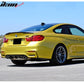 2015-2020 BMW F82 M4 Coupe 2Dr P Style Carbon Fiber CF Trunk Spoiler