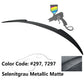 2013-2018 Mercedes Benz W117 CLA Class Sedan V Style Trunk Spoiler ABS