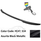 2012-2020 BMW 3 Series F80 M3 F30 4Dr V Style Trunk Spoiler Wing ABS