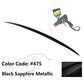 2004-2010 BMW E60 5 Series Sedan M3 Style Trunk Spoiler ABS