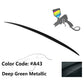 2004-2010 BMW E60 5 Series Sedan M3 Style Trunk Spoiler ABS