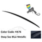 2004-2010 BMW E60 5 Series Sedan M3 Style Trunk Spoiler ABS