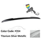 2004-2010 BMW E60 5 Series Sedan Performance Style Trunk Spoiler ABS