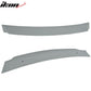 2016-2021 Honda Civic X 10th FC 4Dr Sedan Gray Trunk Spoiler Wing FRP