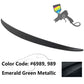 2017-2023 Mercedes Benz W213 Sedan OE Style Trunk Spoiler ABS