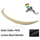 2012-2018 BMW 6 Series F12 Convertible V Style Trunk Spoiler Wing ABS