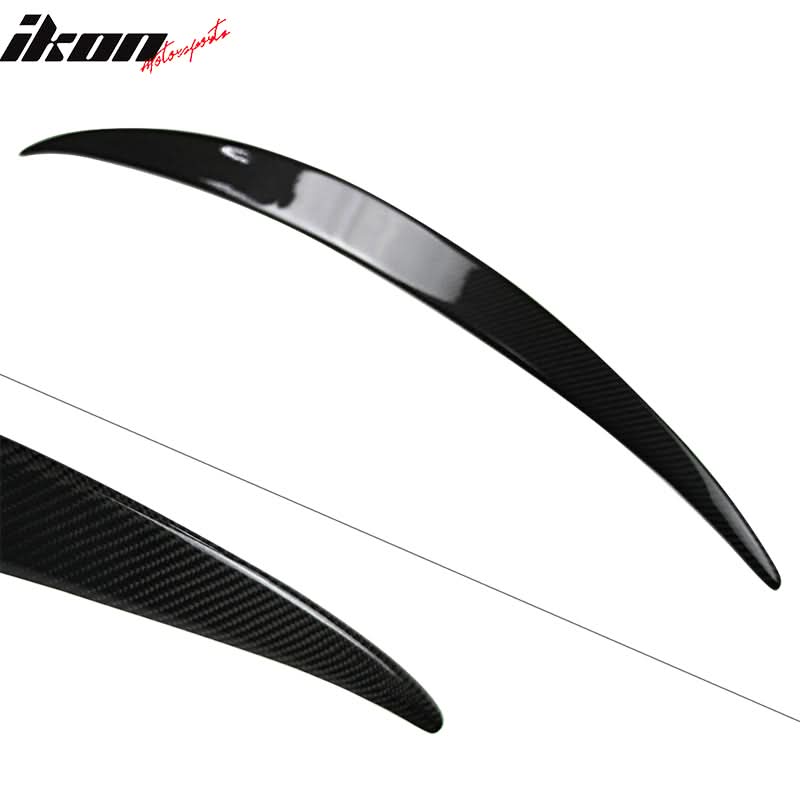 2017-2021 Benz E Class W213 Sedan 4Dr Carbon Fiber CF Trunk Spoiler
