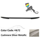 2017-2023 BMW 5 Series 7th G30 4Dr M4 V Style Trunk Spoiler Wing ABS