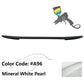 2017-2023 BMW 5 Series 7th G30 4Dr M4 V Style Trunk Spoiler Wing ABS
