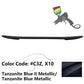 2017-2023 BMW 5 Series 7th G30 4Dr M4 V Style Trunk Spoiler Wing ABS