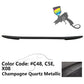 2017-2023 BMW 5 Series 7th G30 4Dr M4 V Style Trunk Spoiler Wing ABS