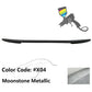 2017-2023 BMW 5 Series 7th G30 4Dr M4 V Style Trunk Spoiler Wing ABS