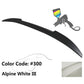 2011-2016 BMW F10 5 Series Sedan M4 Style Trunk Spoiler ABS