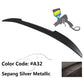 2011-2016 BMW F10 5 Series Sedan M4 Style Trunk Spoiler ABS