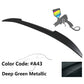 2011-2016 BMW F10 5 Series Sedan M4 Style Trunk Spoiler ABS