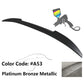 2011-2016 BMW F10 5 Series Sedan M4 Style Trunk Spoiler ABS