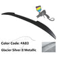 2011-2016 BMW F10 5 Series Sedan M4 Style Trunk Spoiler ABS