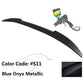 2011-2016 BMW F10 5 Series Sedan M4 Style Trunk Spoiler ABS