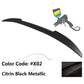 2011-2016 BMW F10 5 Series Sedan M4 Style Trunk Spoiler ABS