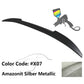 2011-2016 BMW F10 5 Series Sedan M4 Style Trunk Spoiler ABS