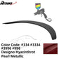 2016-2022 Mercedes-Benz GLC Class C253 Coupe Trunk Spoiler