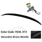 2017-2023 BMW 5 Series G30 Sedan M5 P Style Trunk Spoiler Wing ABS