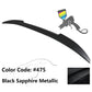 2011-2016 BMW F10 5 Series Sedan M4 Style Trunk Spoiler ABS