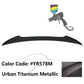 2017-2021 Honda Civic 5Dr Hatchback V Style Trunk Spoiler ABS