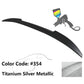 2011-2016 BMW F10 5 Series Sedan M4 Style Trunk Spoiler ABS