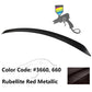 2017-2021 Mercedes Benz W213 Sedan AMG Style Trunk Spoiler ABS