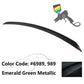 2017-2021 Mercedes Benz W213 Sedan AMG Style Trunk Spoiler ABS