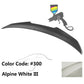 2019-2023 BMW G20 Sedan 4 Door V Style Rear Trunk Spoiler Wing ABS