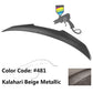 2019-2023 BMW G20 Sedan 4 Door V Style Rear Trunk Spoiler Wing ABS