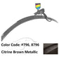 2015-2021 Mercedes Benz W205 Sedan 4-Door B Style Trunk Spoiler ABS
