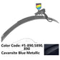 2015-2021 Mercedes Benz W205 Sedan 4-Door B Style Trunk Spoiler ABS