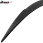 2012-2025 Tesla Model S Trunk Spoiler V Style Matte Carbon Fiber Wing