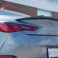 2017-2022 Infiniti Q60 CV37 Trunk Spoiler M4 Style Carbon Fiber Wing