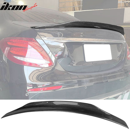 2017-2023 Benz W213 E-Class Trunk Spoiler PSM Style Carbon Fiber Wing