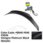 2015-2021 Benz W205 C-Class PSM Style Trunk Spoiler ABS