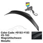 2015-2021 Benz W205 C-Class PSM Style Trunk Spoiler ABS