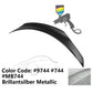 2015-2021 Benz W205 C-Class PSM Style Trunk Spoiler ABS