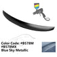 2017-2021 Honda Civic X 10th 5DR P Style Trunk Spoiler ABS